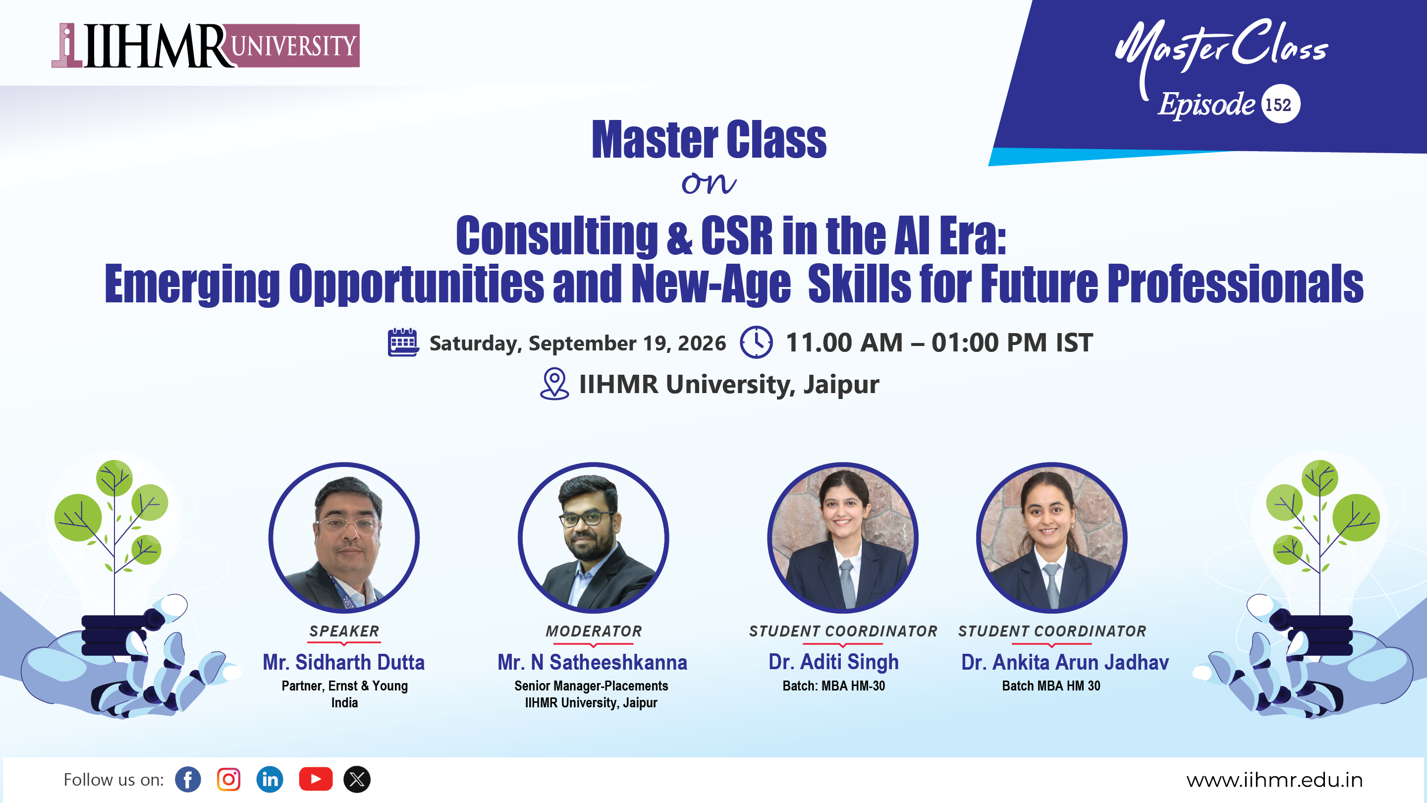 Master Class Episode 152 &ndash; Consulting & CSR in the AI Era