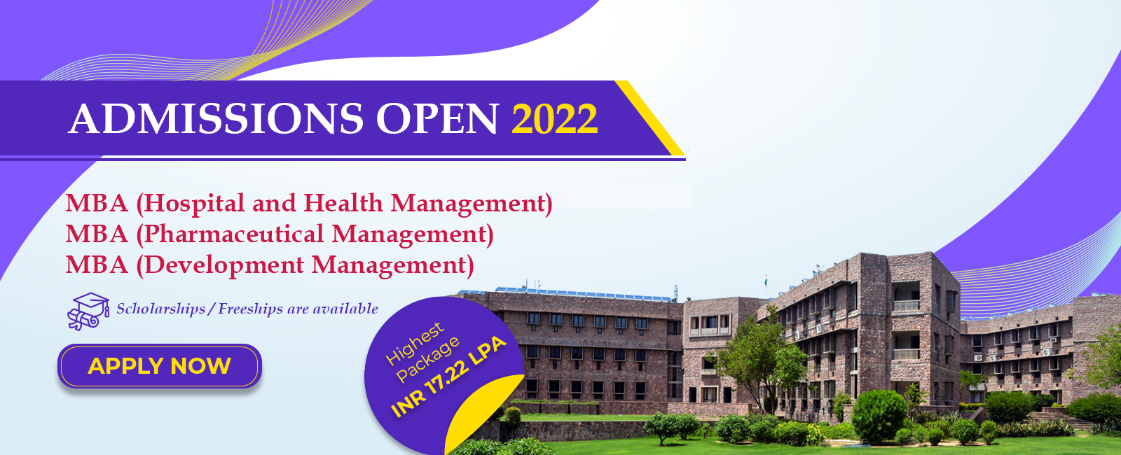 Admission open 2022-2024