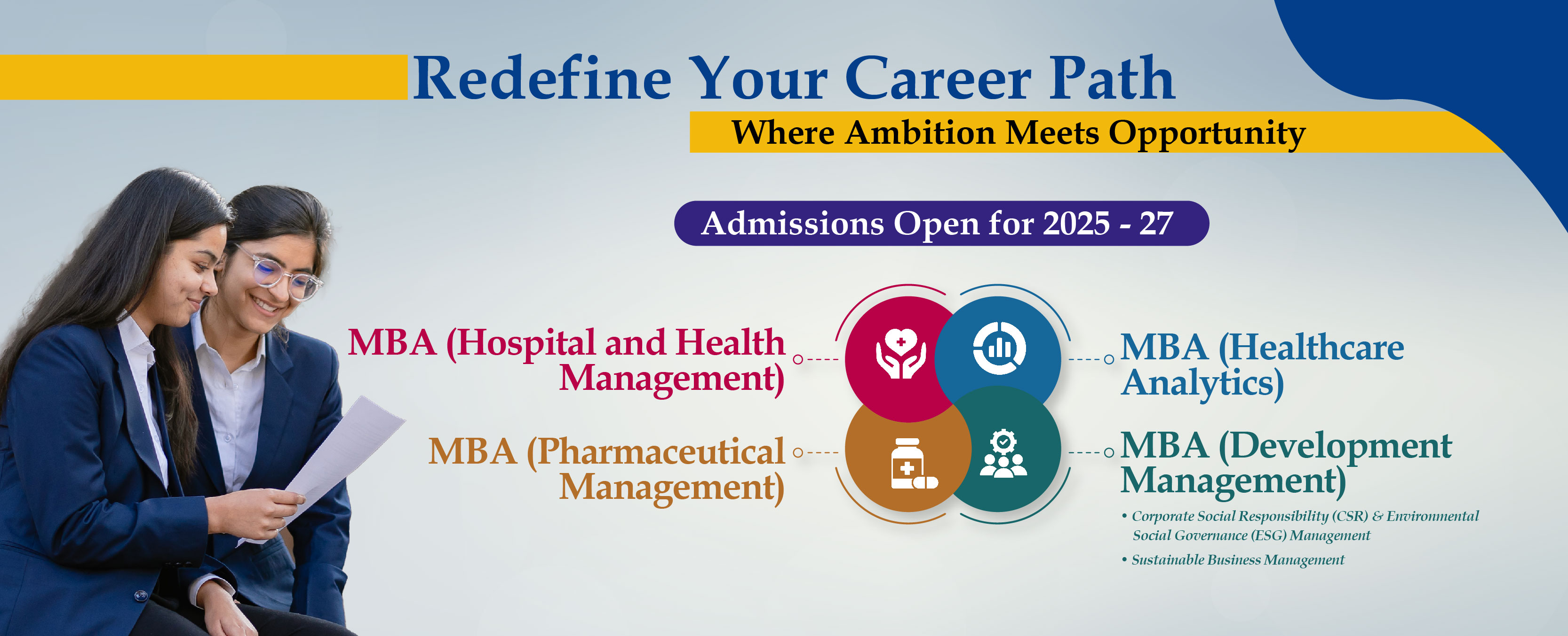 Admission Open 2025-27