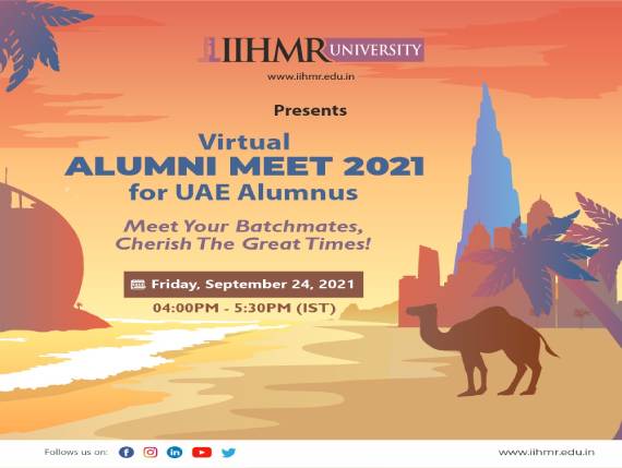 Virtual Alumni Meet 2021 for UAE Alumnus