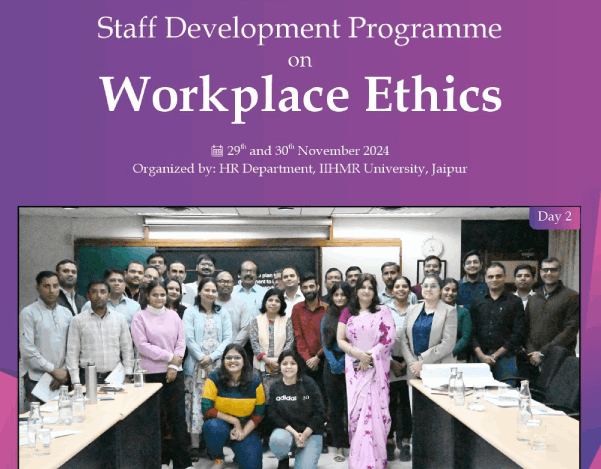 Staff Development Programme on Code of Workplace Ethics