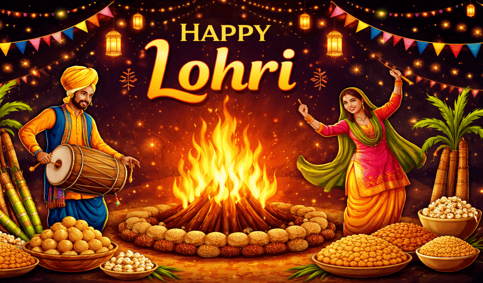 Vasant Panchami Event Banner