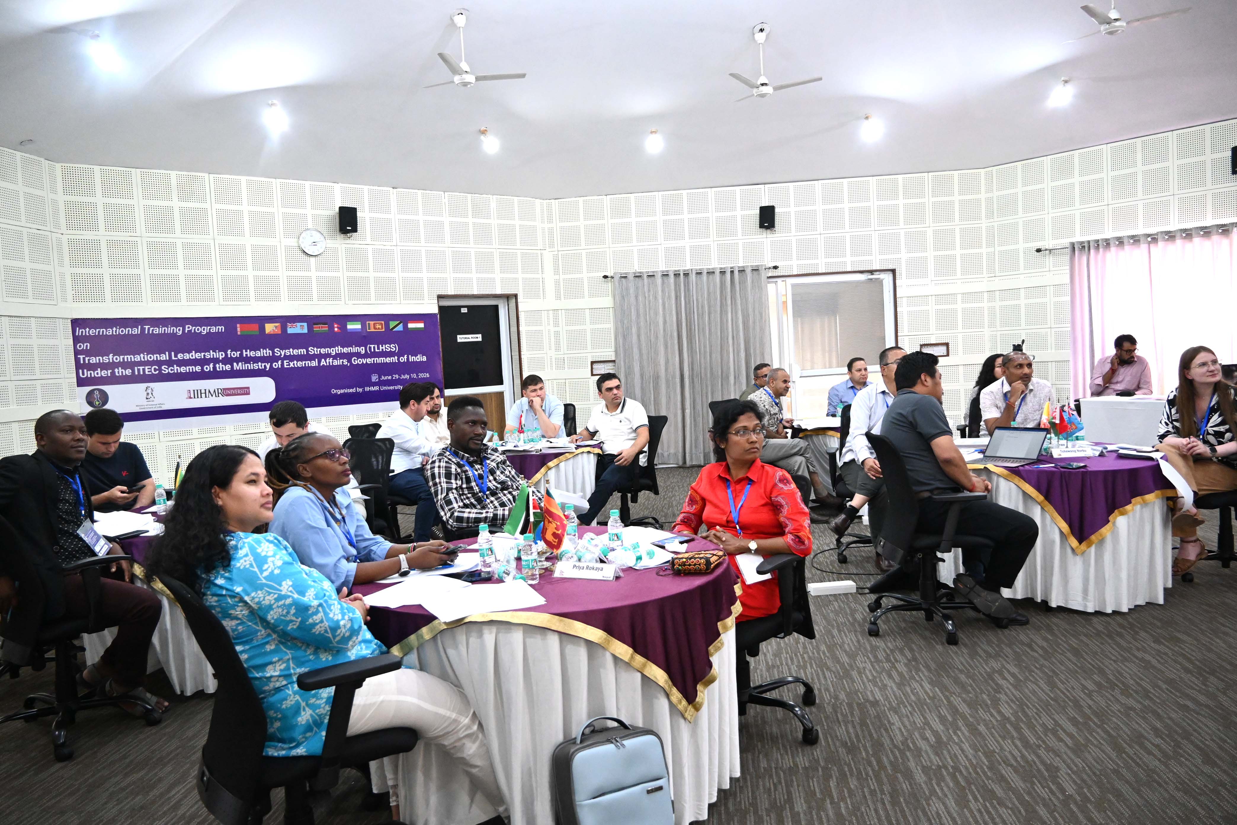 Two-week International Training Program on Transformational Leadership for Health System Strengthening (TLHSS) event banner
