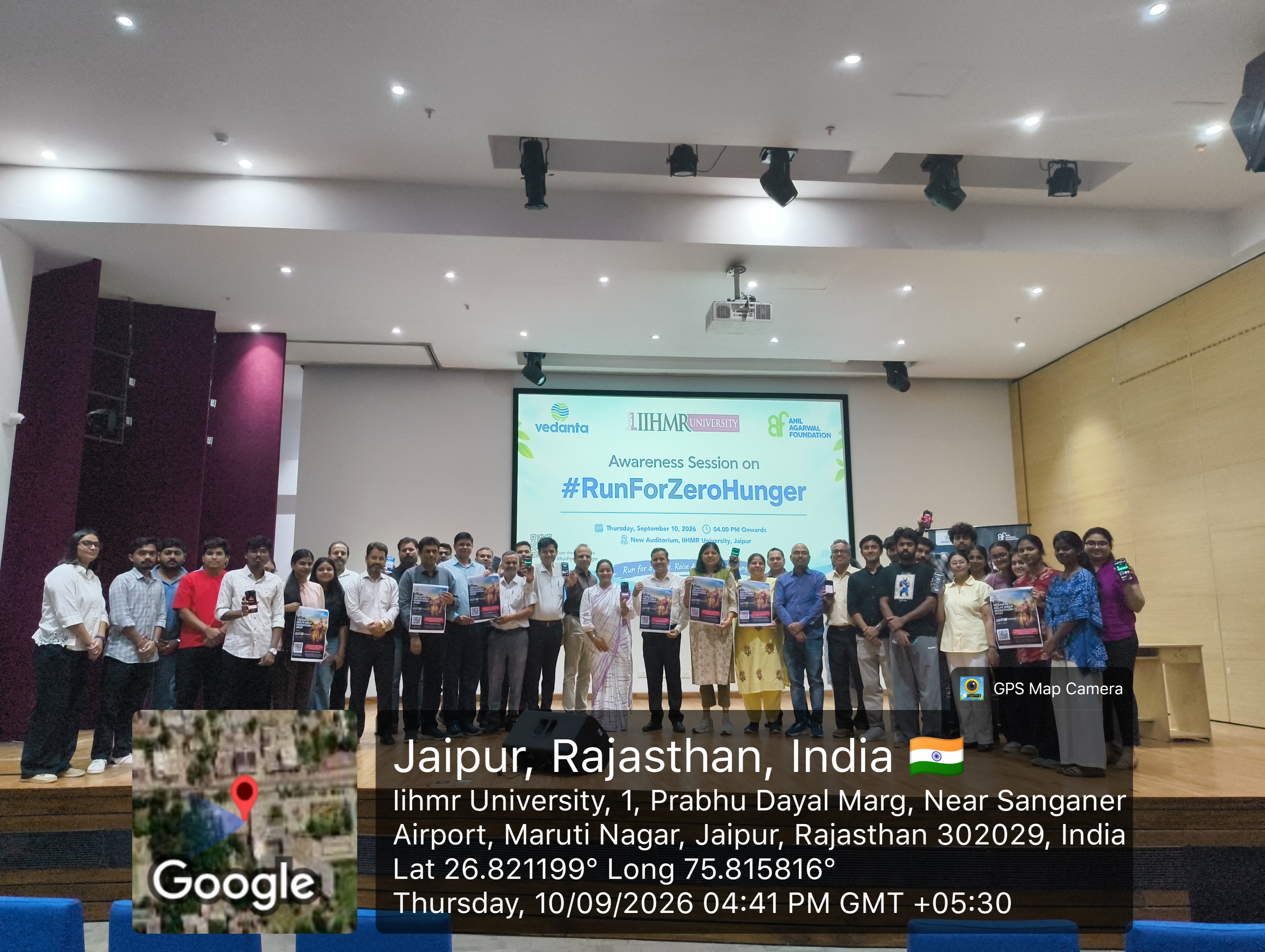 Awareness Session on #RunForZeroHunger event banner